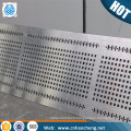 Custom stainless steel aluminum zirconium perforated metal sheet plate